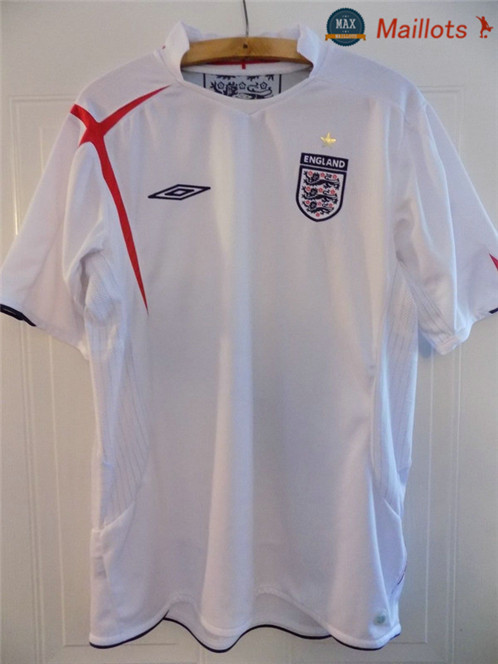 Maillot Retro 2006 Coupe du Monde Angleterre Domicile