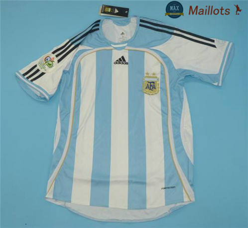 Maillot Retro 2006 Argentina Domicile
