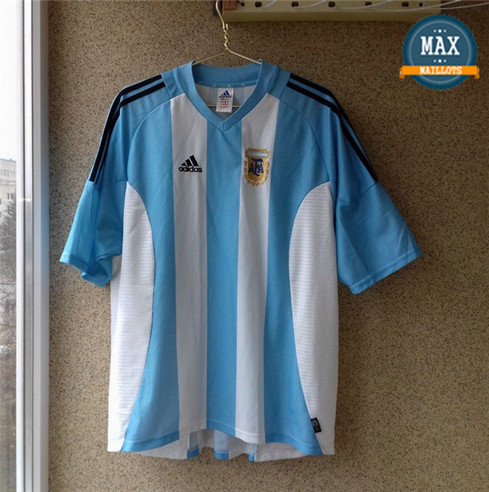 Maillot Retro 2002 Argentina Domicile