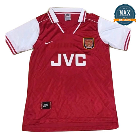 Maillot Retro Arsenal Rouge/Blanc 1997