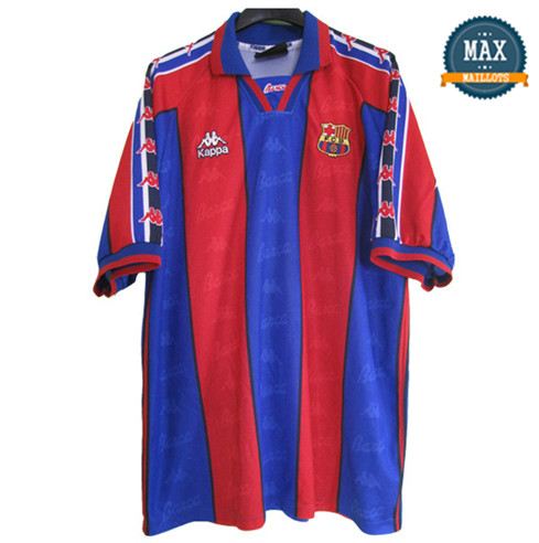 Maillot Retro 1996-97 Barcelone Domicile