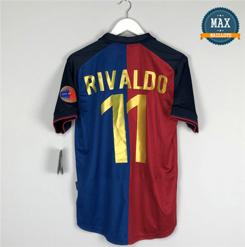 Maillot Retro 1899-99 Barcelone Domicile (11 Rivaldo)