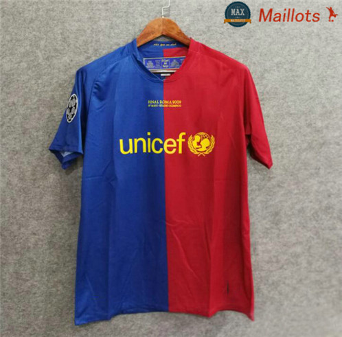 Maillot Retro 2008-09 UCL final Barcelone