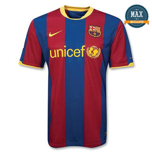 Maillot Retro 2010-11 Barcelone Domicile