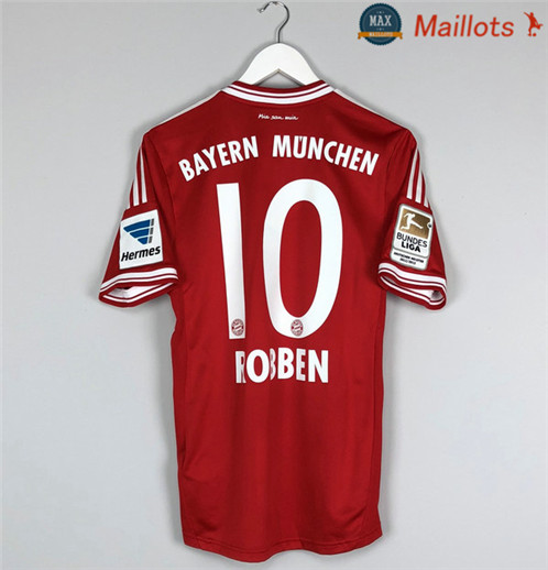 Maillot Retro 2013-14 Bayern Munich Domicile (10 Bayern Munich)