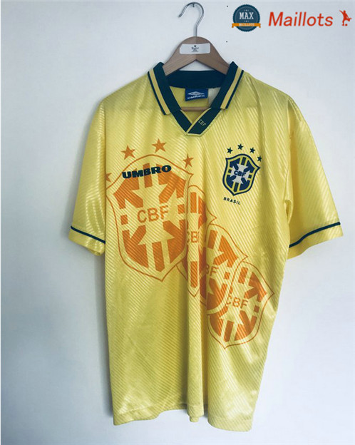 Maillot Retro 1994-97 Bresil Domicile