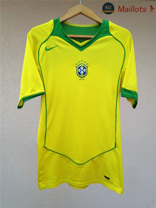 Maillot Retro 2004 Bresil Domicile