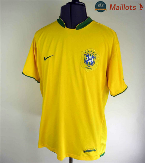 Maillot Retro 2006 Coupe du Monde Bresil Domicile