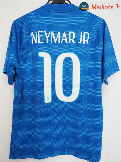 Maillot Retro 2014 Bresil Exterieur (10 Neymar JR)