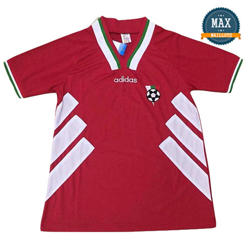 Maillot Retro 1994#Bulgarie Rouge