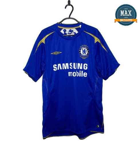 Maillot Retro 2005-06 Chelsea Domicile Bleu