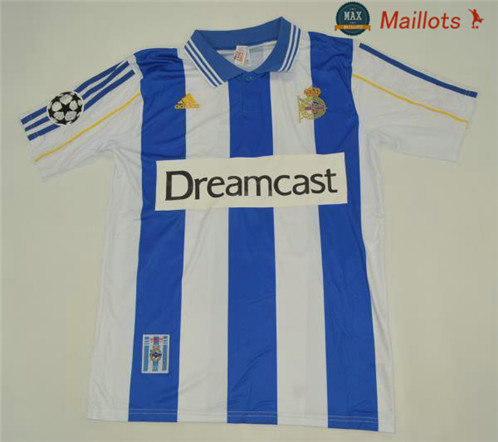 Maillot Retro 2000-01 Deportivo Domicile