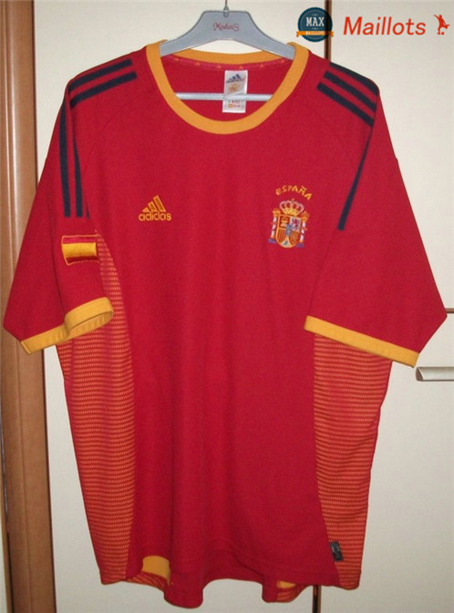 Maillot Retro 2002 Espagne Domicile