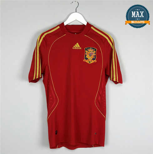 Maillot Retro 2008 Espagne Domicile