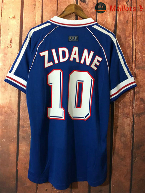 Maillot Retro 1998 France Domicile (10 ZIDANE)