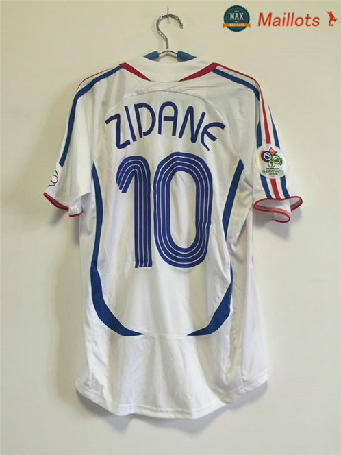 Maillot Retro 2006 Final France Exterieur (10 ZIDANE)