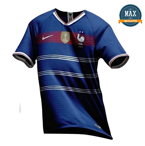 Maillot Retro France classic Bleu