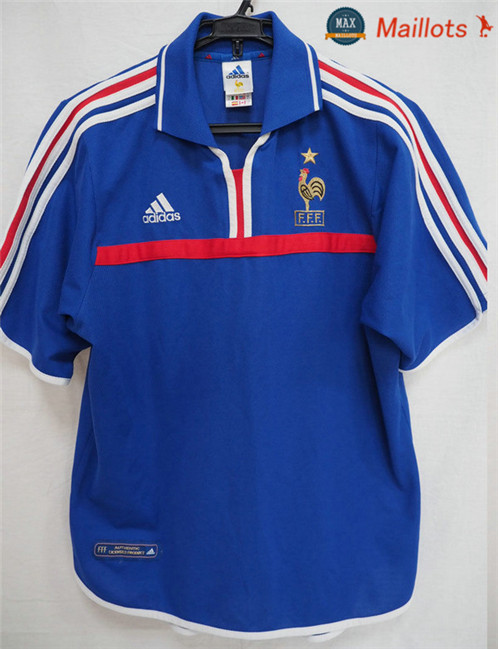 Maillot Retro 2000 Coupe du Europe france Domicile