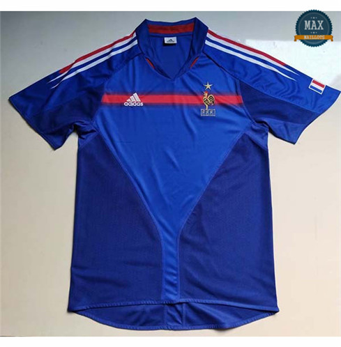 Maillot Retro 2004 Coupe du Europe France Domicile