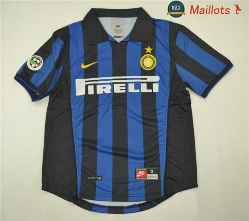 Maillot Retro 1998-99 Inter Milan Domicile