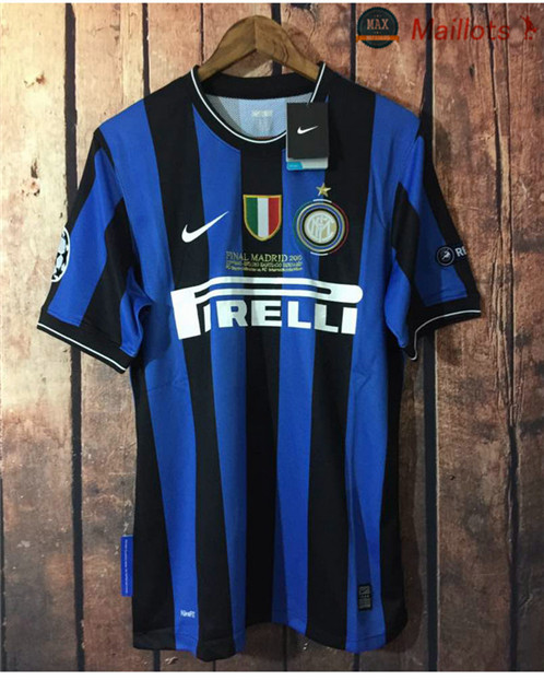 Maillot Retro 2010 UCL final Inter Milan Domicile