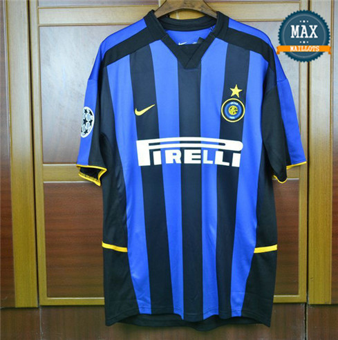 Maillot Retro 2002-03 Inter Milan Domicile