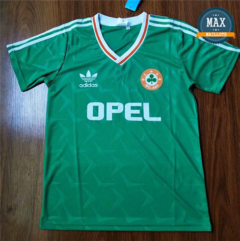 Maillot Retro 1990#Irish Vert Domicile