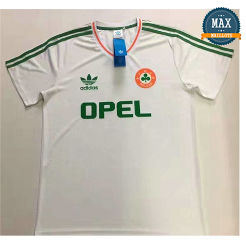 Maillot Retro 1990#Irish Blanc Exterieur