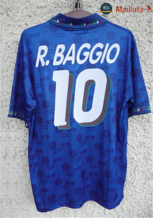 Maillot Retro 1994 Italie Domicile (10 Baggio)