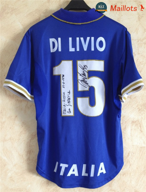 Maillot Retro 1996 Italie Domicile (15 Angelo Di Livio)