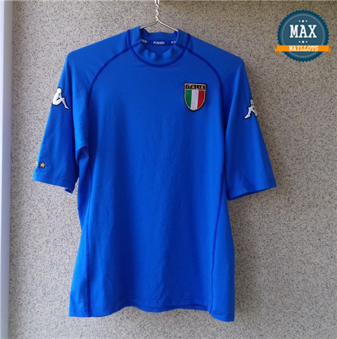 Maillot Retro 2000-2001-2002 Coupe du Monde Italie Domicile