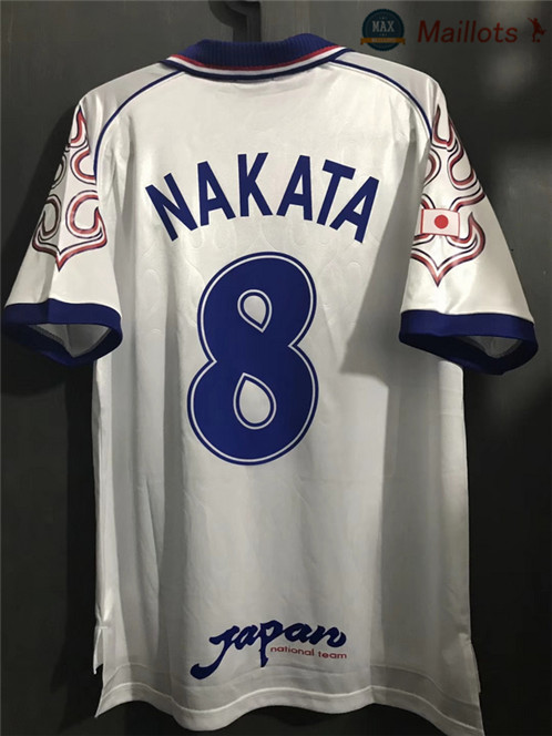 Maillot Retro 1998 Japon Exterieur (8 Nakata)