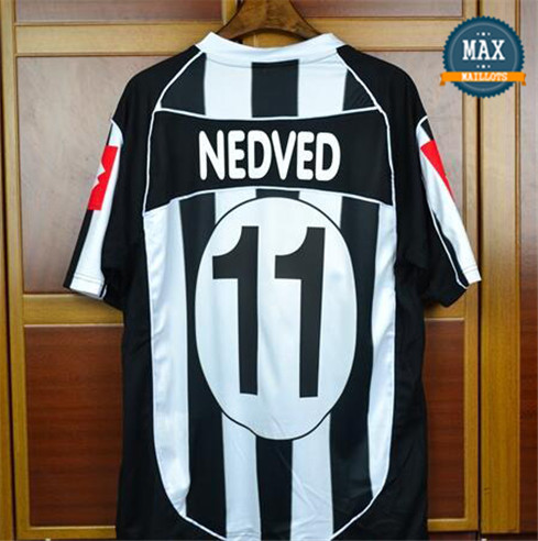 Maillot Retro 2002-03 Champions League final Juventus Domicile (11 Nedved)