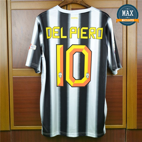 Maillot Retro 2011-12 Juventus Domicile (10 Del Piero)