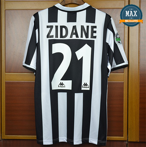 Maillot Retro 1996-97 Juventus Domicile (21 Zidane)