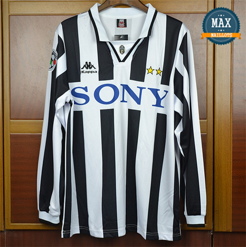 Maillot Retro 1996-97 Juventus Manche Longue Domicile