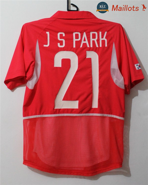 Maillot Retro 2002-03 Korea-Republic Domicile (21 Johansson)