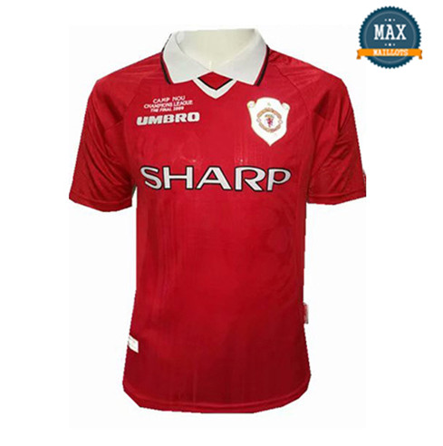 Maillot Retro 1999 UCL final Manchester United Domicile