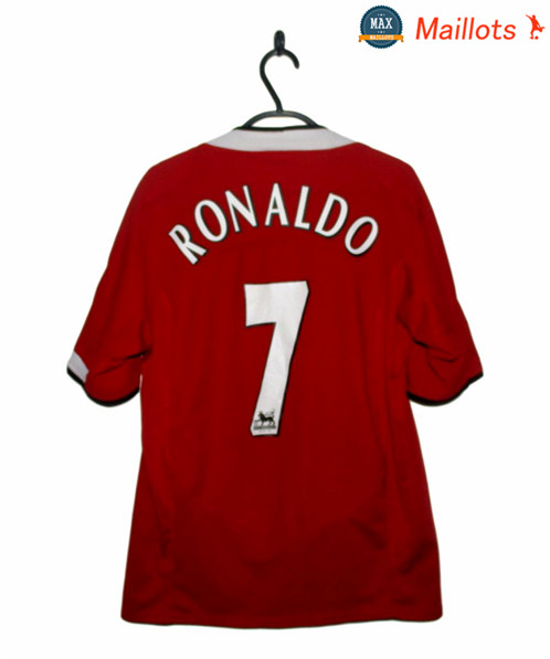 Maillot Retro 2004-06 Manchester united Domicile (7 Ronaldo)