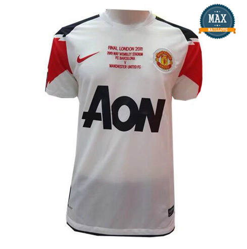 Maillot Retro 2011 Manchester United Exterieur