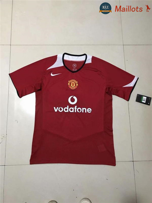 Maillot Retro 2005-06 Manchester United Domicile