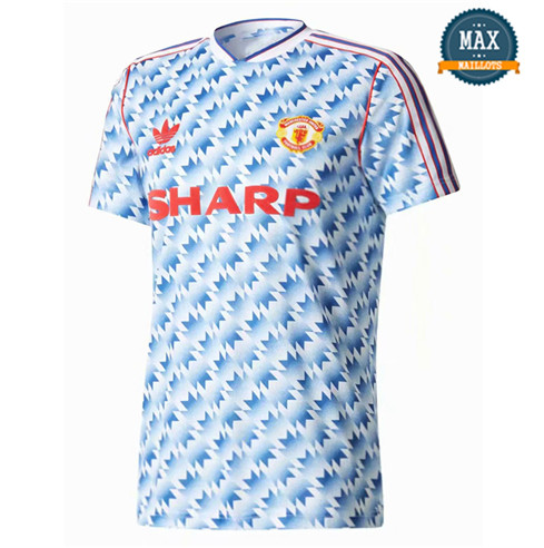 Maillot Retro 1990-1992#Manchester United Exterieur