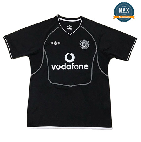 Maillot Retro 2000-2002#Manchester United Noir