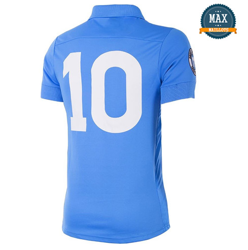 Maillot Retro 1987-88 Napoles Bleu (10 Maradona)