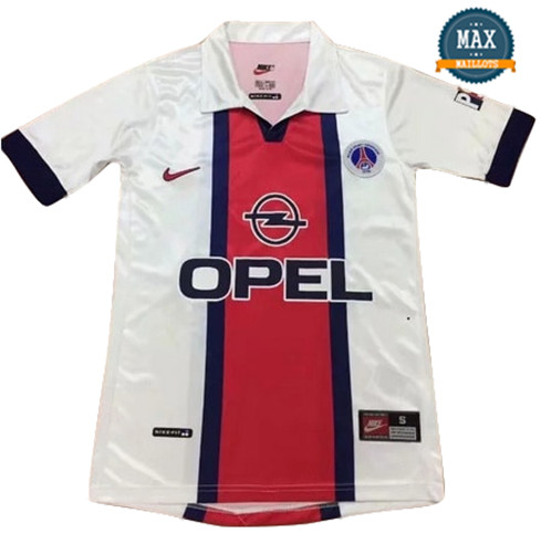 Maillot Retro PSG Blanc/Rouge 1998