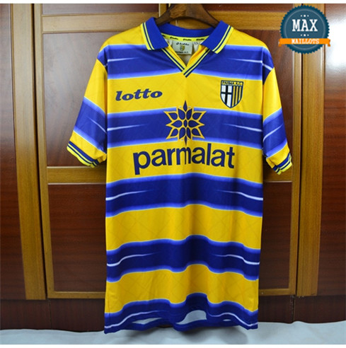 Maillot Retro 1998-99 parma Domicile Jaune