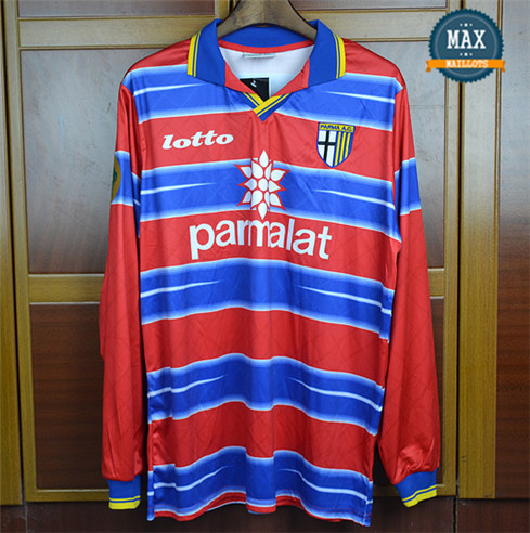 Maillot Retro 1998-99 Parme Calcio EU cup Gardien de but Manche Longue