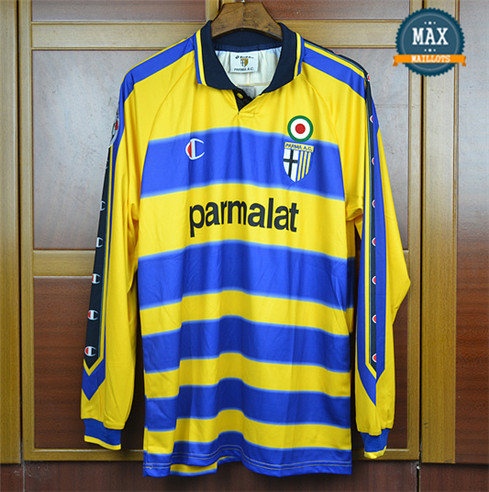 Maillot Retro 1999-00 Parme Calcio Manche Longue Domicile