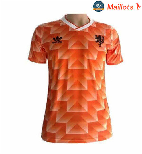 Maillot Retro 1988 Pays Bas Domicile