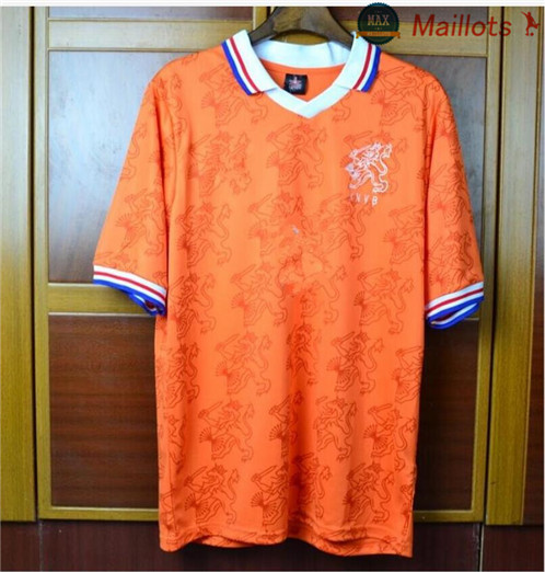 Maillot Retro 1994 Pays Bas Domicile (10 Bergkamp)